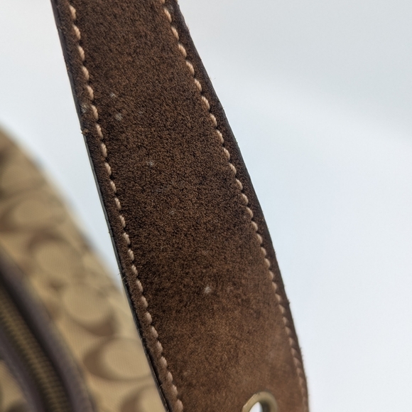 Coach Canvas Shoulder Bag - Picture 7 of 15